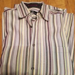 Bugatchi Uomo collared shirt (M)